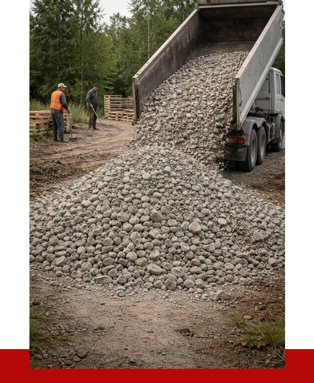 гравийный щебень фракция 70-120 в Орехове-Зуеве от 2553 р. ПРОНЕРУДРхв