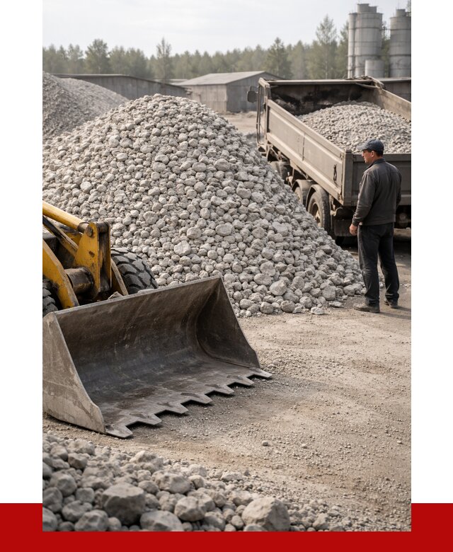 Известняковый щебень фракция 40-70 в Орехово-Зуево от 4376 р. | ПРОНЕРУДРхв