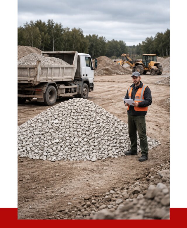 Доломитовый щебень в Орехово-Зуево купить от 2292 р., ПРОНЕРУДРхв