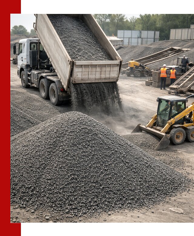 Вторичный щебень фракция 0–5 с доставкой в Орехово-Зуево