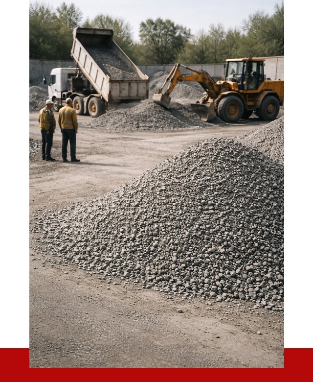 Вторичный щебень фр. 5-20 в Орехове-Зуеве от 1667 р. - ПРОНЕРУДРхв