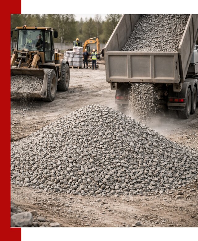 Вторичный щебень фракции 5-20 в Орехове-Зуеве — доставка и продажа крупнотоннажно