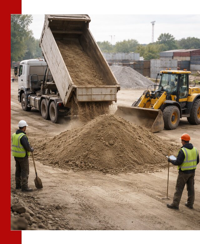 Доставка и продажа пескогрунта оптом и в розницу в Орехово-Зуево