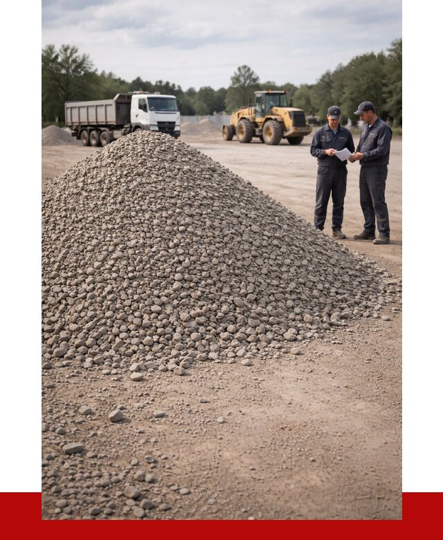 Купить гравий фракция 40-70 в Орехове-Зуеве от 1250 р. | ПРОНЕРУДРхв