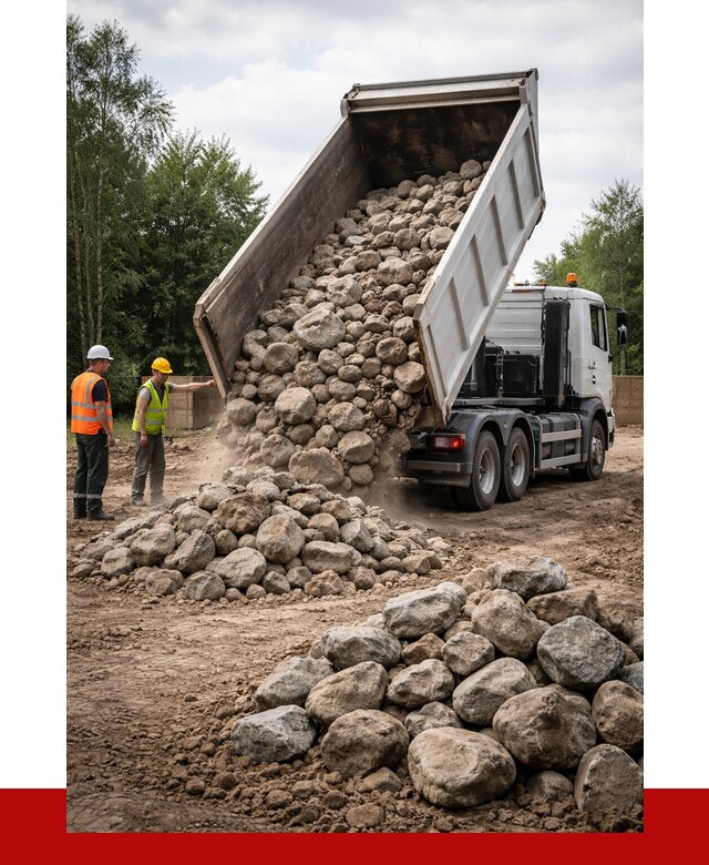 Купить булыжник в Орехово-Зуево с доставкой от 4689 р. за куб | ПРОНЕРУДРхв