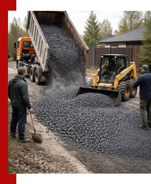 Крошка габбро с доставкой в Орехово-Зуево для строительных работ