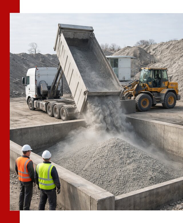 Доставка цемента навалом в Орехово-Зуево крупными партиями