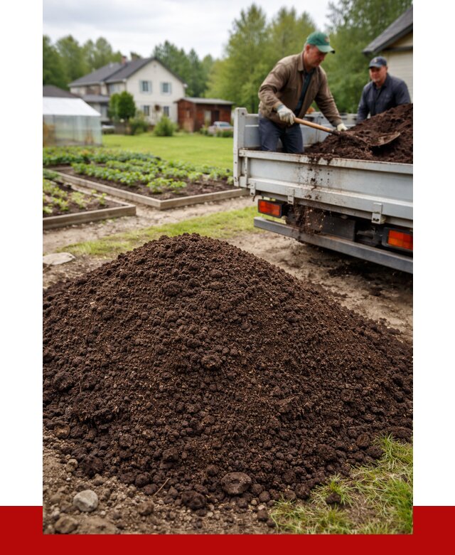 Плодородный грунт в Орехово-Зуево с доставкой от 4376 р. | ПРОНЕРУДРхв