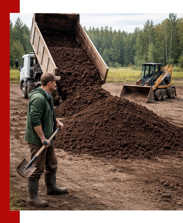 Купить верховой торф с доставкой в Орехово-Зуево для садоводства и растений