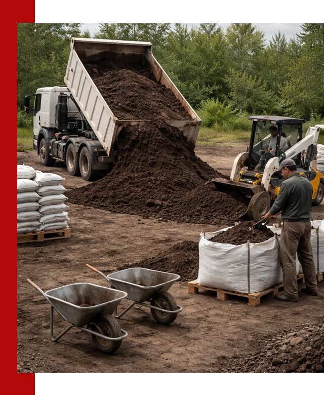 Доставка и продажа торфогрунта в Орехово-Зуево оптом и в розницу