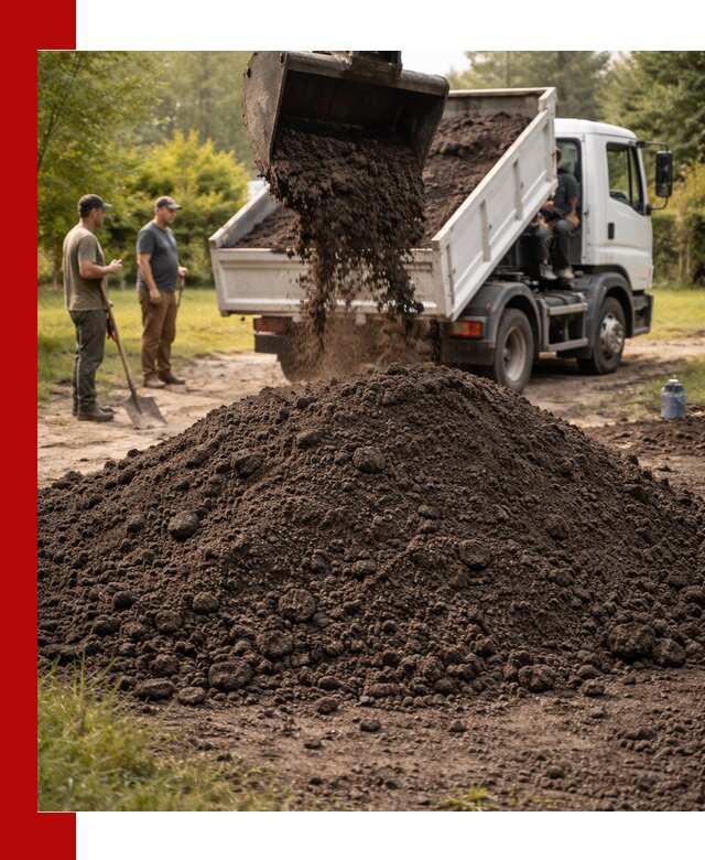 Доставка и продажа чернозема в Орехово-Зуево оптом и в розницу