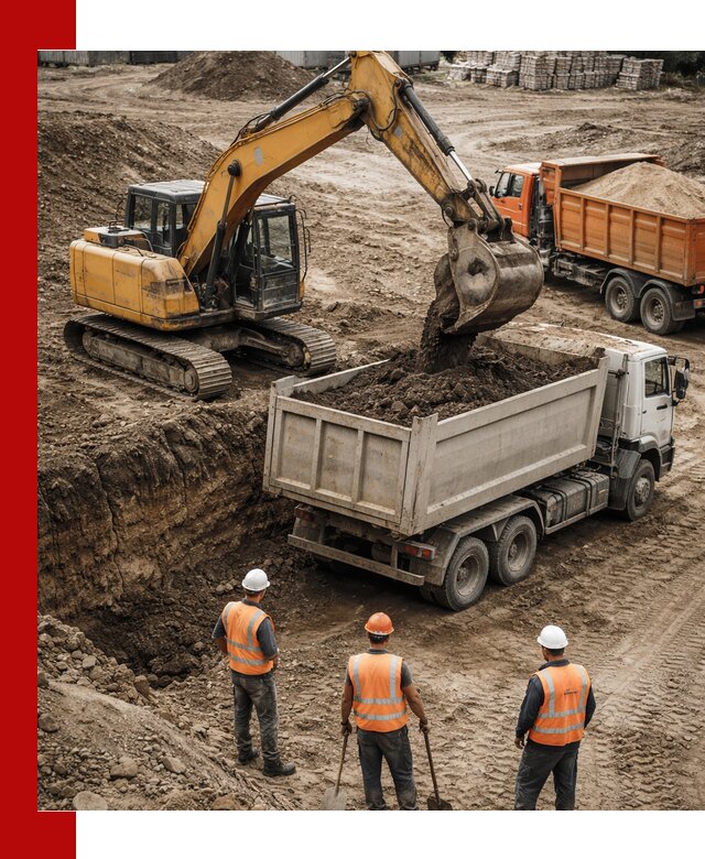 Разработка грунта для строительства и благоустройства в Орехове-Зуеве